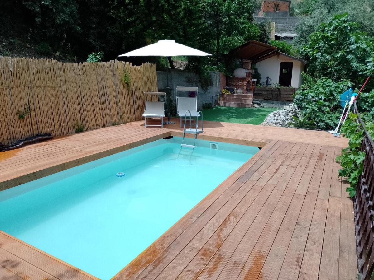 Ferienwohnung Flat With Panoramic Terrace And Private Pool Mt5X3 Taormina Exterior foto