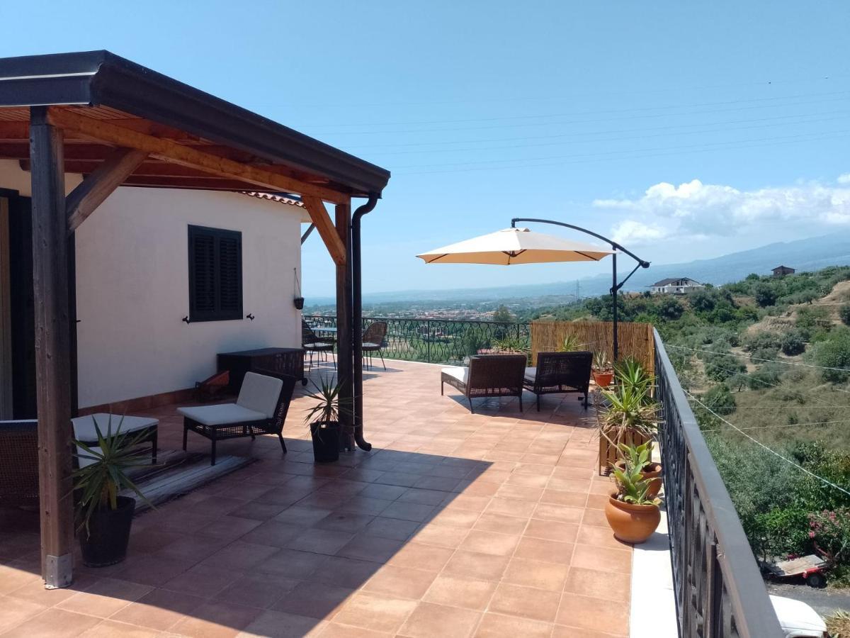 Ferienwohnung Flat With Panoramic Terrace And Private Pool Mt5X3 Taormina Exterior foto