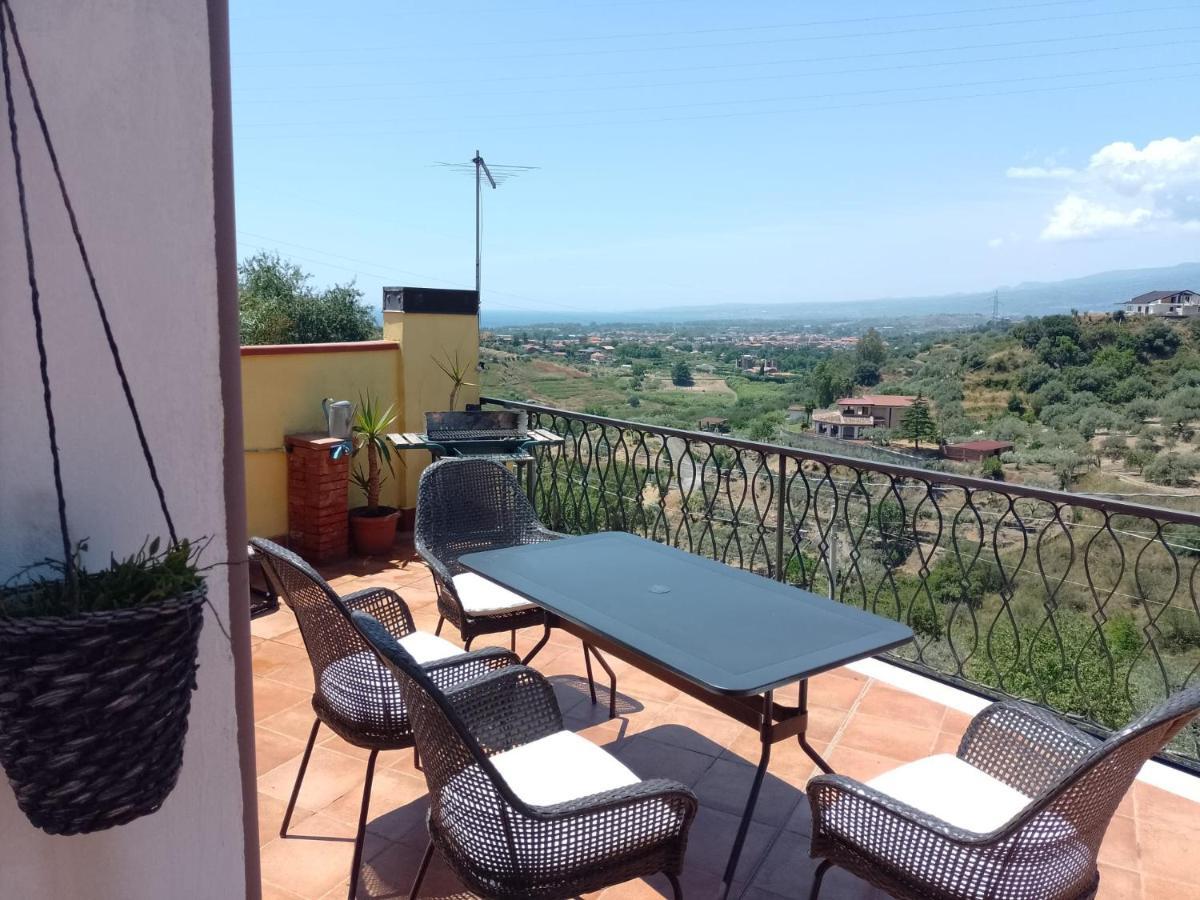 Ferienwohnung Flat With Panoramic Terrace And Private Pool Mt5X3 Taormina Exterior foto
